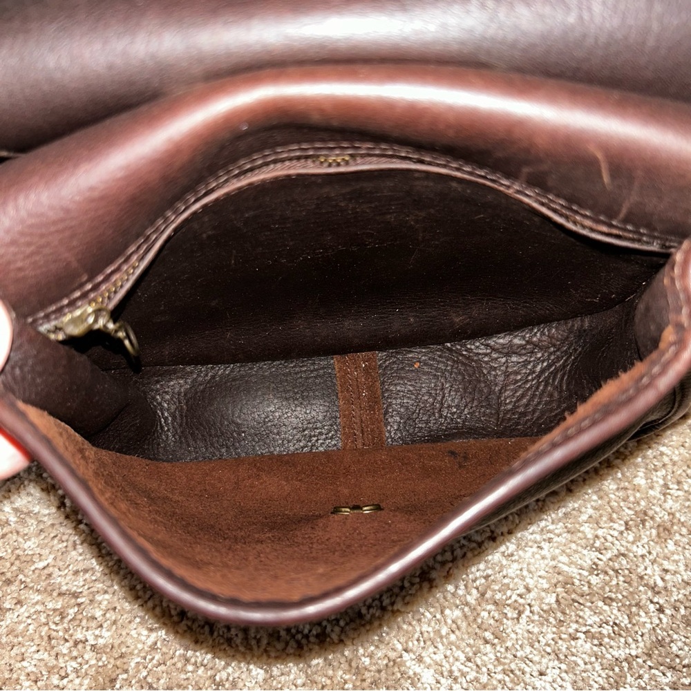 Rare Vintage Coach Berkeley Crescent saddle bag 9014 - Picture 7 of 17